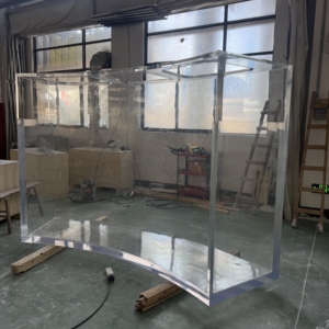 Acuario de Acrílico Rectangular Transparente, Tamaño Personalizado, Estilo Industrial, Resistente a los Rayos UV, Grado Alimenticio, Servicio de Corte - Product Image 2