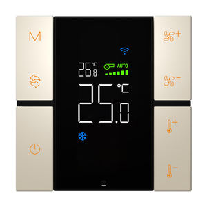 エアコンの冷暖房換気制御用のスマートサーモスタットデジタル温度制御ルームタッチスイッチ - Product Image 1