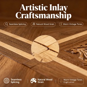 <span class=keywords><strong>Parquet</strong></span> Artistique en Bois <span class=keywords><strong>Massif</strong></span> Style Versailles Personnalisé - <span class=keywords><strong>Prix</strong></span> de Gros, Faible MOQ - Product Image 6
