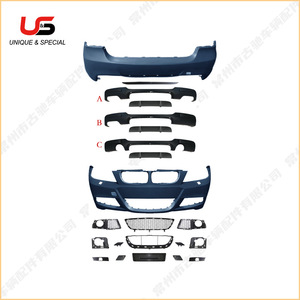 Adecuado para BMW Serie <span class=keywords><strong>3</strong></span> E90 modelo tardío (09-12) modificado con kit de carrocería M3, versión con luces antiniebla, versión con rejilla, capó y guardabarros - Product Image 5