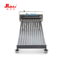 JIADELE Calentador de agua Systèmes solaires de chauffage de l'eau termas solares Système de chauffage de l'eau solaire sans pression Chauffe-eau solaire