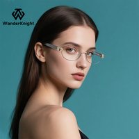 Petites lunettes ovales à monture pleine pour femmes, style européen et américain, verres optiques anti-lumière bleue