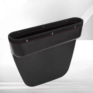 High Quality PU Multi-Functional <b>Car</b> Organizer Universal <b>Car</b> <b>Seat</b> <b>Storage</b> Box with Stitched Bag <b>for</b> <b>Car</b> Trunk - Product Image 2
