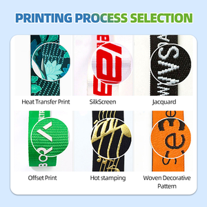 Échantillon <span class=keywords><strong>gratuit</strong></span>, pas de commande minimum, lanières de cou personnalisées imprimées par sublimation avec logo, porte-clés personnalisé, lanière en polyester - Product Image 4