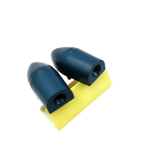 Offres Spéciales Lot de 2 accessoires extérieurs de voiture <span class=keywords><strong>en</strong></span> plastique Sifflets d'avertissement de cerf pour dispositif d'alerte aux animaux Sifflets de cerf pour voiture - Product Image 2