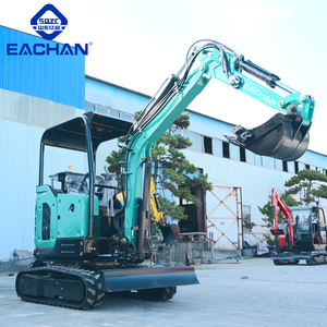 Mini-excavatrice compacte EACHAN de marque chinoise, 2,5 tonnes, pour travaux agricoles, excavatrice hydraulique diesel à queue zéro, petite excavatrice - Product Image 4