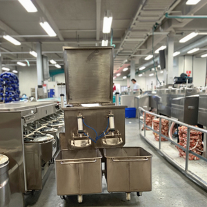 Mới hiệu quả cao mái chèo loại 900L 304 thép không gỉ chân không thịt nhồi trộn - Product Image 1