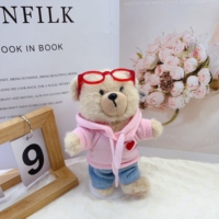 Boneka Beruang Teddy Kasual Grosir Desain Kustom Hiasan Meja Hadiah Liburan Mainan