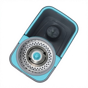 Serpillère mains libres Twist Spin à long manche pour le nettoyage des sols domestiques - Product Image 5