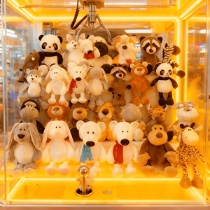 ตุ๊กตาสัตว์ป่าขนาดเล็กแบ<span class=keywords><strong>บ</strong></span>ขายส่ง ซีรีส์การ์ตูน ตุ๊กตาผ้าพลัฌ ยั<span class=keywords><strong>ด</strong></span>ไส้ใยฝ้าย PP ขนาด 25-35 ซม. ของเล่นตุ๊กตาสัตว์แบ<span class=keywords><strong>บ</strong></span>คี<span class=keywords><strong>บ</strong></span> - Product Image 2