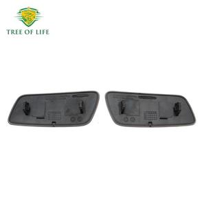 Volvo S90 V90 Headlight Washer Nozzle Covers 39839830 39839842 <b>Clip</b> On Plastic Front <b>Bumper</b> Trim - Product Image 4