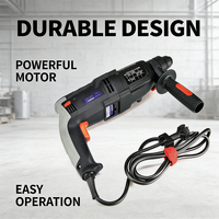 Marteau perforateur électrique professionnel 26 mm, outil multifonction avec burin pour travaux de maçonnerie