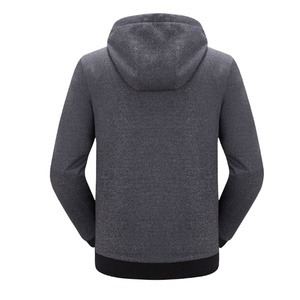 Sudadera con capucha de algodón de alta calidad para hombres OEM Fashion Street Wear Sudaderas en blanco de invierno con estampado sólido Sudadera con capucha al por mayor - Product Image 2