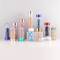 Personnalisé Vide 50Ml 55Ml 75Ml 80Ml 100Ml Épais Mur Transparent Pet or Cils Léger Capsule Pilule Boîte