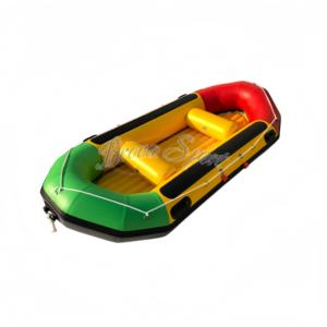 Bateau pneumatique CE 365 cm, PVC 0,9/1,2 mm, radeau <span class=keywords><strong>de</strong></span> rivière gonflable, radeau <span class=keywords><strong>de</strong></span> <span class=keywords><strong>sauvetage</strong></span> pour 5 personnes, flottant - Product Image 1
