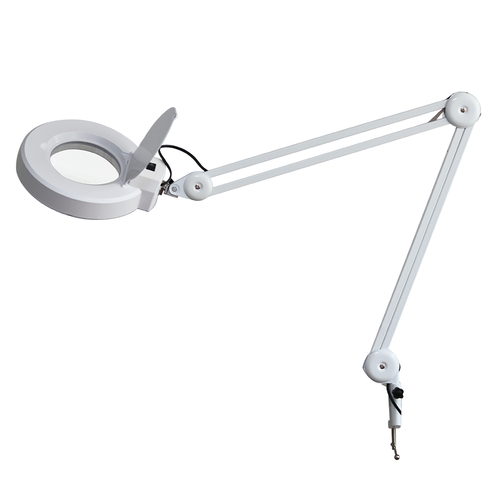 DTY профессиональный стол осмотр кожи увеличительное стекло Светодиодная лампа 3X