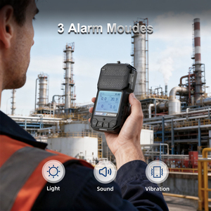 4 in 1 doğal gaz kaçak dedektörü taşınabilir çoklu gaz detektörü dahili pompa - Product Image 3