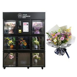 Les distributeurs automatiques de fleurs intelligents, disponibles <span class=keywords><strong>24h</strong></span>/24 et 7j/7 pour les grossistes, sont dotés d'un contrôle - Product Image 2