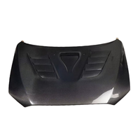 Capot moteur en fibre de carbone véritable pour Mitsubishi Lancer EX ES 2008-2016, style V, couvercle de moteur, pièces automobiles