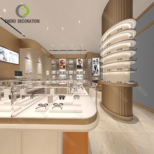 Minimalist Optical Store Design Retail Optical Shop <b>Case</b> <b>Display</b> Furniture <b>Wall</b> Rack Eyeglasses <b>Display</b> showcase - Product Image 1
