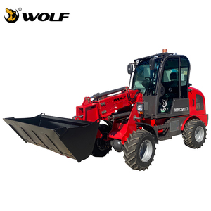 Wolf CE được phê duyệt 1ton hoflader mini780tt nhỏ kết thúc trước nông nghiệp Mini Telescopic Bánh Xe Tải - Product Image 1