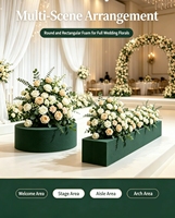 Busa floral untuk dekorasi pernikahan & dekorasi mobil pengantin Busa floral hijau kepadatan tinggi untuk rangkaian bunga segar