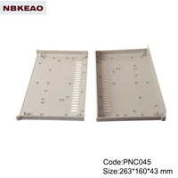 PNC045 avec boîtier en plastique ABS 263*160*43mm enregistreur de données réseau sans fil boîtier de projet montage mural Point d'accès Wifi électro