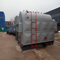 Chaudière à vapeur au bois, au charbon de bois, à biomasse de 1,5 tonne, 3 tonnes, 6 tonnes