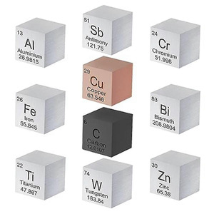 Cubo de Cobre de 10 mm, Juguete Científico de Elementos Metálicos, Regalo Educativo de Química para Estudiantes y Profesores - Product Image 4