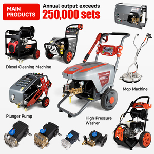 Gtm Mới Xăng Nhiệm Vụ Nặng Nề Áp Lực Cao Máy Giặt 5000W 380V 5.9HP Trục Khuỷu Bơm Xách Tay Nước Lạnh Rửa Xe Sạch Hơn - Product Image 6