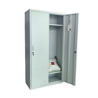 Les armoires métalliques autoportantes à deux portes conviennent aux maisons, aux bureaux, aux aires d'hébergement du personnel, aux hôtels, aux écoles et aux vestiaires des salles de sport.