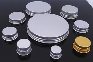 Supply Color And Size Customized Tear Off Closures Aluminum Screw Lids Bottle Caps