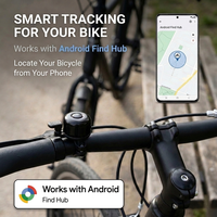 Rastreador GPS Oculto para Bicicleta, Resistente al Polvo IP67, para Montar en el Manillar, Compatible con 6.0 CR2032, Anti-Pérdida, Navegación Android, para Todo Tipo de Clima