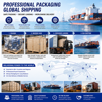 Moteur diesel de propulsion marine à démarrage électrique série WP4 Weichai pour navires de navigation intérieure et bateaux de pêche
