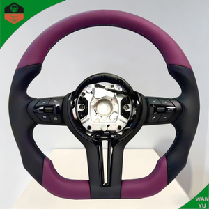 Volante Deportivo de Cuero Perforado Alcantara para <span class=keywords><strong>BMW</strong></span> Serie 6 F06 118i 440i F36 X5m F15 F22 M240i F30 <span class=keywords><strong>320d</strong></span> - Product Image 3