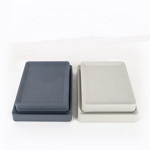 32cm Fábrica Directamente PP Rectangular Maceta Bandeja Caddy Rack con Ruedas Ocultas - Product Image 1