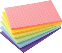 Mini blocs-notes adhésifs colorés portables, blocs-notes mignons, simples, imperméables, auto-adhésifs, attrayants