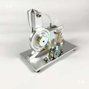 <span class=keywords><strong>Moteur</strong></span> <span class=keywords><strong>Stirling</strong></span> de type L Micro-générateur à turbine à gaz externe Cadeau d'anniversaire Modèle de <span class=keywords><strong>moteur</strong></span> Mini - Product Image 3