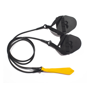Juego de bandas de ejercicio de resistencia de natación de estilo libre profesional Dryland Powercord con paletas - Product Image 3