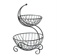 Panier de rangement en fil métallique blanc réutilisable, direct usine, économique, pour tiroirs, supports sur pied, organisateurs de fruits et étagères à légumes