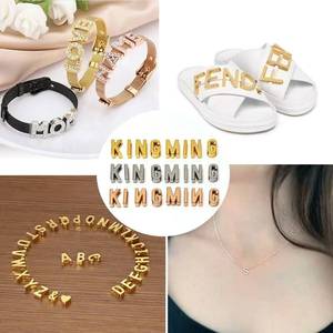 Abalorios de Lujo para Collares con Letras del Alfabeto, Cuentas Metálicas Removibles y Accesorios Numéricos para Mascotas - Venta al por Mayor - Product Image 5