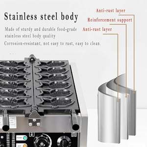 เครื่องทำวาฟเฟิลรูปแมวลูกแมวเครื่องทำวาฟเฟิลรูปแมวการ์ตูนน่ารักขนมพิเศษเปิดปากแมวเครื่องวาฟเฟิล - Product Image 5