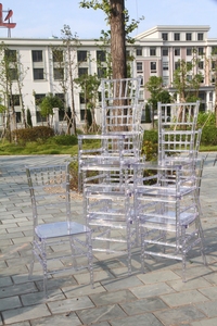 Moderne Sedie Chiavari in Cristallo Trasparente Acrilico per Sale <span class=keywords><strong>Matrimoni</strong></span> ed Eventi - Product Image 5
