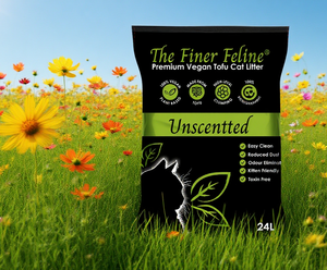 ทรายเบนโทไนท์เต้าหู้ฝุ่นต่ำเป็นมิตรกับสิ่งแวดล้อม flushable ได้อย่างรวดเร็ว clumping ควบคุมกลิ่นด้วยถ่านกัมมันต์รูปร่างผสม - Product Image 1