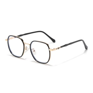 Nuevo artículo de moda, montura de <span class=keywords><strong>gafas</strong></span> de metal+TR, <span class=keywords><strong>gafas</strong></span> anti <span class=keywords><strong>luz</strong></span> <span class=keywords><strong>azul</strong></span>, <span class=keywords><strong>gafas</strong></span> para miopía con ajuste, entrega rápida - Product Image 2