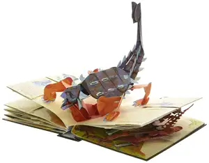 Couverture rigide OEM story-up pop-up pour l'apprentissage précoce, livres dinosaures personnalisés pour l'impression de livres éducatifs pour enfants