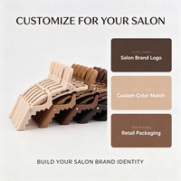 Pinces de sectionnement pour salon de coiffure, pinces crocodiles pour extensions et coiffage, barrettes pour la coiffure