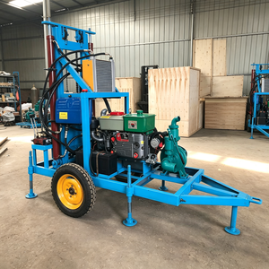 Potente y Compacta Plataforma de Perforación de Pozos de Agua de 200 Metros, Máquina Perforadora de Pozos de Agua Pequeña y Económica de 200m, Fabricada en China <span class=keywords><strong>para</strong></span> Hogar y Jardín - Product Image 4