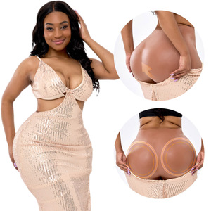 Pantaleta de silicona para realce de glúteos y caderas, con relleno y control de presión, talla XL, para mujeres transgénero y crossdressers, con caderas postizas de tela no tejida - Product Image 5
