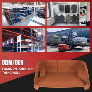 Xiangta เสื่อท้ายรถ5D 7D ลายตารางหมากรุกกันลื่นสำหรับท้ายรถโลโก้รถยนต์แบบกำหนดเอง - Product Image 5